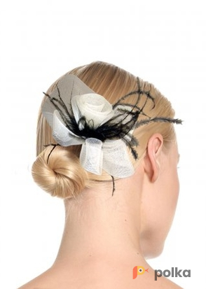 Возьмите Украшение на голову Cara couture Black White Rose Headband напрокат (Фото 2) в Москве