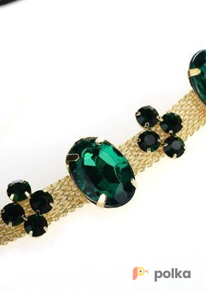 Возьмите Украшение на голову Cara couture Emerald Green line напрокат (Фото 1) в Москве