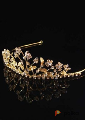 Возьмите Украшение на голову Cara couture Tiara gold напрокат (Фото 1) в Москве