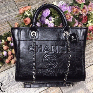 Сумка chanel шанель черная кожаная женская