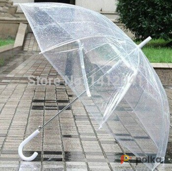 Прозрачный зонт в аренду в Москве — Прокат по цене от 156 руб/день (лот #30399)