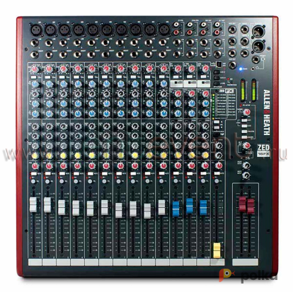 Возьмите Allen&Heath ZED 16FX напрокат (Фото 1) в Санкт-Петербурге