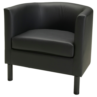 Кресло, 660х620, с черным чехлом