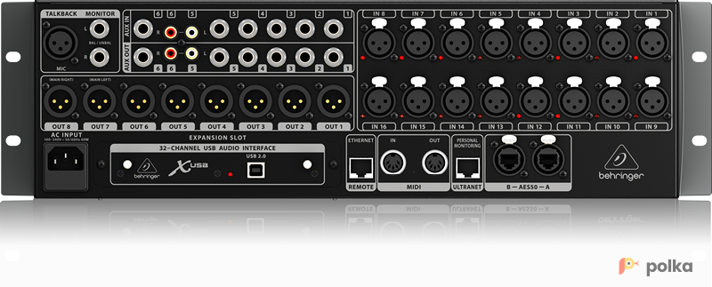 Возьмите Микшерный пульт Behringer X32 Rack напрокат (Фото 2) в Москве