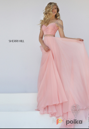 Возьмите Платье Sherri Hill розовое напрокат (Фото 1) в Москве