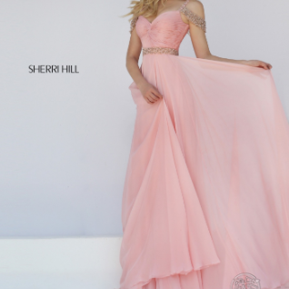 Платье Sherri Hill розовое