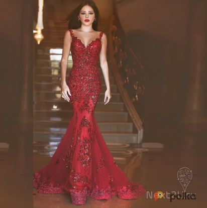 Возьмите Вечернее красное платье напрокат (Фото 1) в Москве