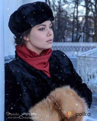 Возьмите Шапка мутоновая черная напрокат (Фото 1) в Санкт-Петербурге