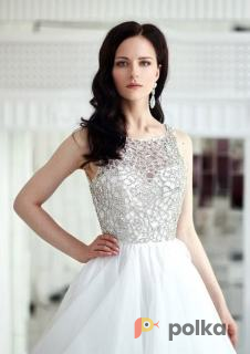 Возьмите Свадебное пышное платье с кристаллами напрокат (Фото 2) в Москве