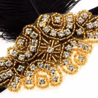 Повязка на голову Cara couture Headband Gatsby