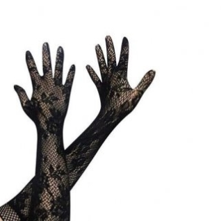 Перчатки PAPAYA JAM Gloves Black flower