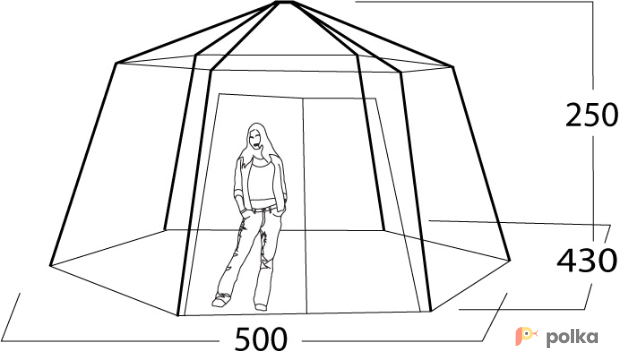 Возьмите Тент шатер Eureka Hex XL(4.30*5,00) напрокат (Фото 3) в Москве