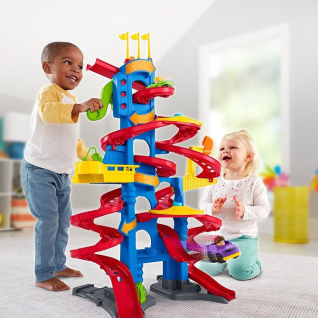 Fisher-Price Трек Небоскреб Little People Take Turns Skyway