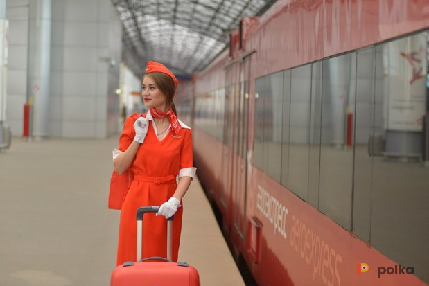 Возьмите Костюм для фотосессии: Стюардессы Аэрофлота напрокат (Фото 5) в Москве