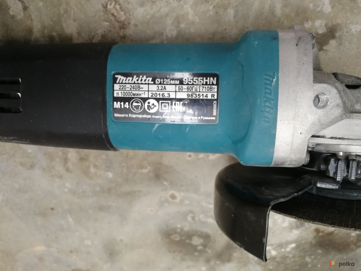 Возьмите Болгарка (УШМ) Makita 9555HN напрокат (Фото 2) в Москве