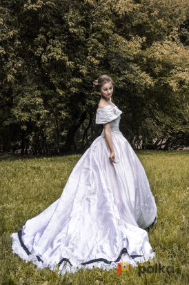 Возьмите Платье Гжель напрокат (Фото 2) в Москве
