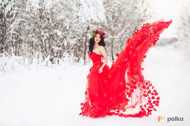 Возьмите Роскошное красное платье напрокат (Фото 4) в Санкт-Петербурге