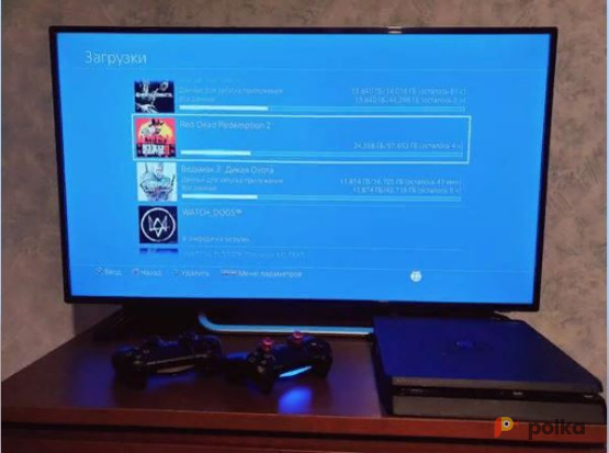 Возьмите PS4 + TV 40"  (диагональ 102 см) + Игры напрокат (Фото 1) в Москве