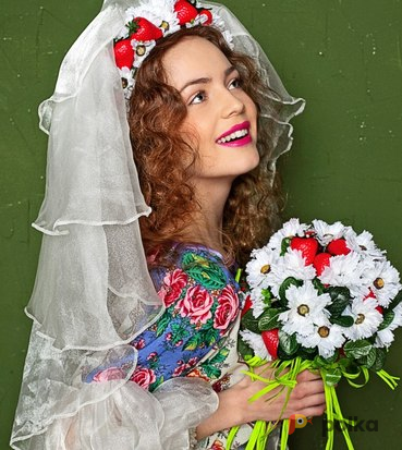 Возьмите Костюм для фотосессии: Клубничная Невеста. Размеры 42, 46 напрокат (Фото 4) в Москве