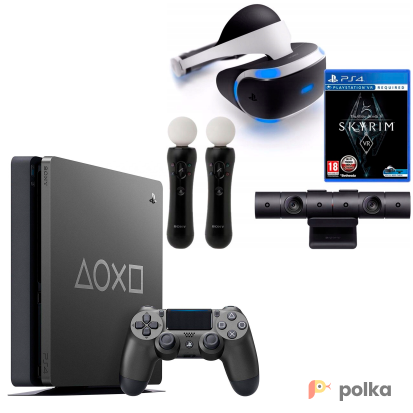 Возьмите VR Очки + Sony Ps4 + Мувы + 40 игр напрокат (Фото 1) в Москве