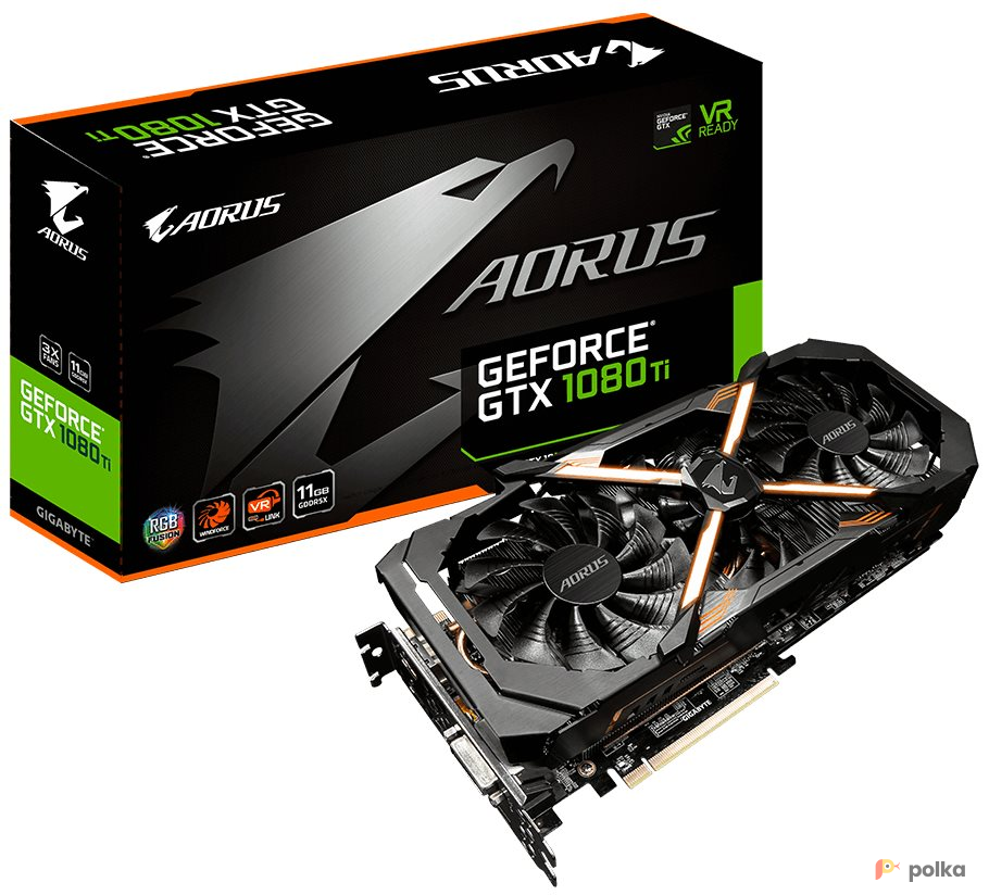 Возьмите Видеокарта Aorus geforce GTX 1080 Ti напрокат (Фото 2) в Москве