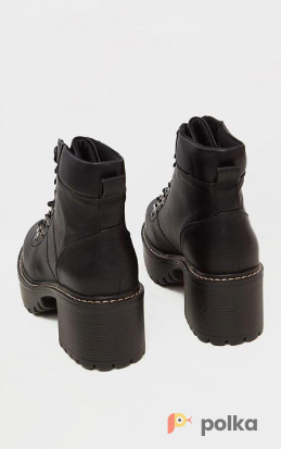 Возьмите Женские ботинки милитари черные кожаные напрокат (Фото 2) в Москве