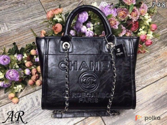 Возьмите Сумка черная кожаная в стиле шанель chanel напрокат (Фото 1) в Москве