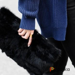 Возьмите Сумка клатч меховая женская напрокат (Фото 1) в Москве