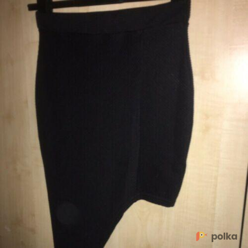 Возьмите Женская мини юбка черная асимметричная напрокат (Фото 2) в Москве
