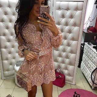 Комбинезон ажурный кружевной летний