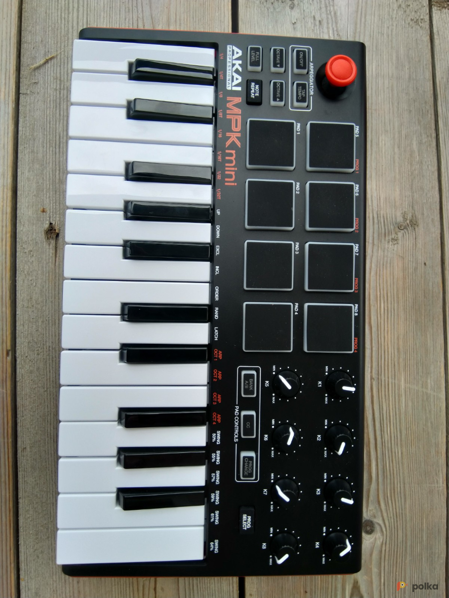 Возьмите MIDI контроллер AKAI MPK MINI II напрокат (Фото 2) в Москве