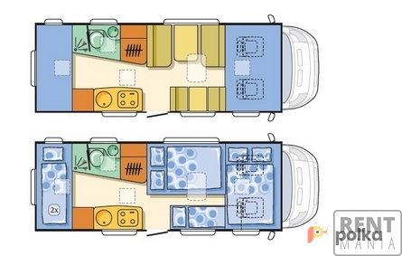Возьмите Автодом Adria Sport A690DK+TV напрокат (Фото 2) в Москве
