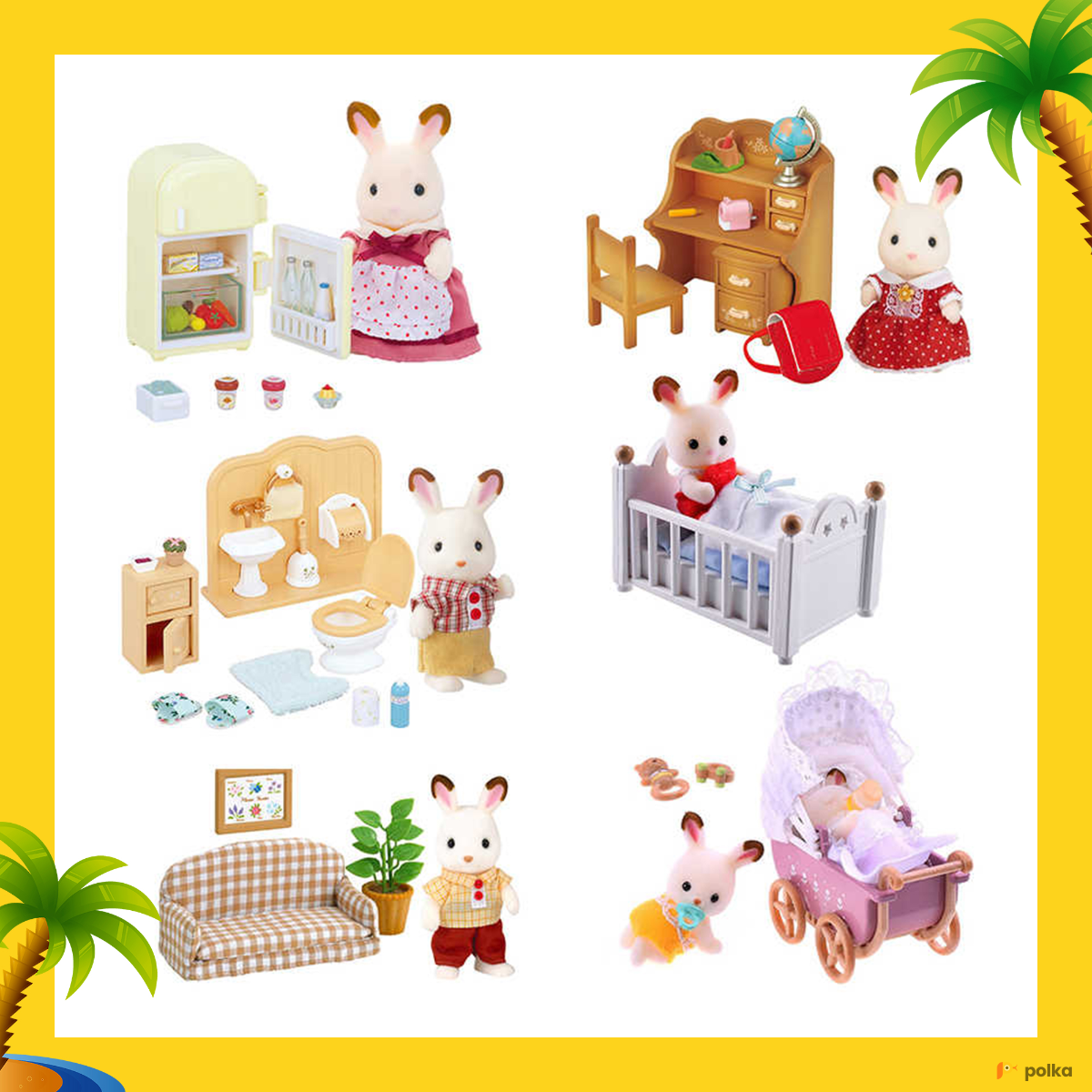 Городок Sylvanian Families в аренду в Москве — Прокат по цене от 63.3  руб/день (лот #41180)