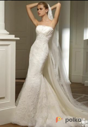 Возьмите Свадебное платье Pronovias (русалка, 88-65-92, на рост 162) напрокат (Фото 1) в Москве