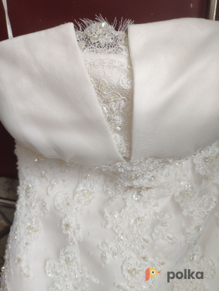 Возьмите Свадебное платье Pronovias (русалка, 88-65-92, на рост 162) напрокат (Фото 2) в Москве