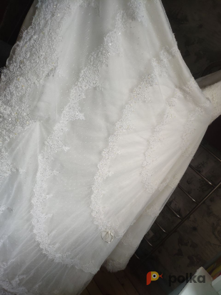 Возьмите Свадебное платье Pronovias (русалка, 88-65-92, на рост 162) напрокат (Фото 4) в Москве