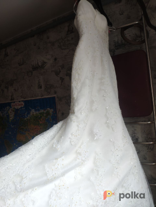 Возьмите Свадебное платье Pronovias (русалка, 88-65-92, на рост 162) напрокат (Фото 5) в Москве