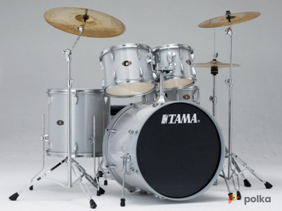 Возьмите Ударная установка TAMA IMPERIALSTAR Silver Hairline-White Sparkle (IM52KH6-HWS) напрокат (Фото 2) в Москве