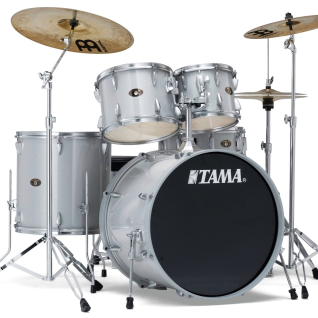Ударная установка TAMA IMPERIALSTAR Silver Hairline-White Sparkle (IM52KH6-HWS)