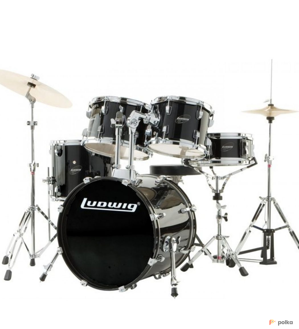 Возьмите Ударная установка LUDWIG LC175 ACCENT CS Combo Black напрокат (Фото 2) в Москве
