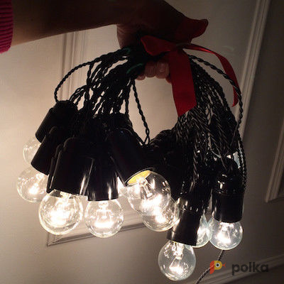 Возьмите Аренда ретро гирлянд для свадьбы 5м 15 ламп ильича напрокат (Фото 1) в Москве