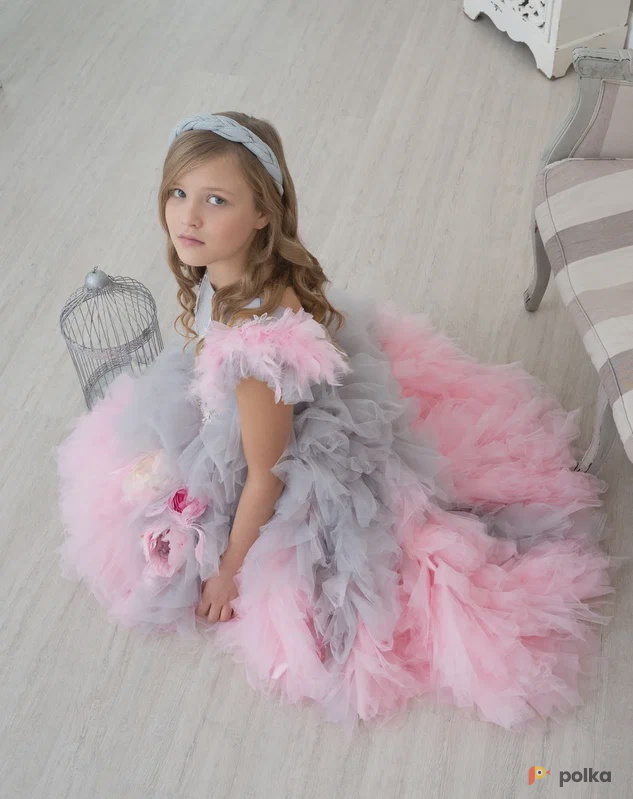 Возьмите Платье "Анжелика" 122-128 см напрокат (Фото 2) в Москве