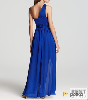 Возьмите Вечернее платье  Aidan Mattox Blue High-low Dress напрокат (Фото 2) в Москве