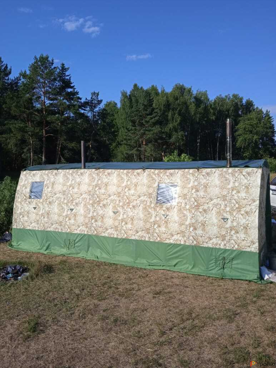 Возьмите Мобильная баня (Обогреваемая палатка) МБ-552 напрокат (Фото 2) в Москве