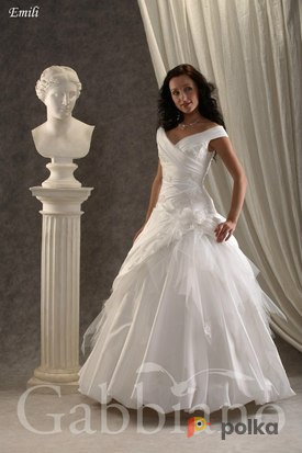 Возьмите Молочное свадебное платье Gabbiano "Эмилия". Размер: 40-44 напрокат (Фото 2) в Москве