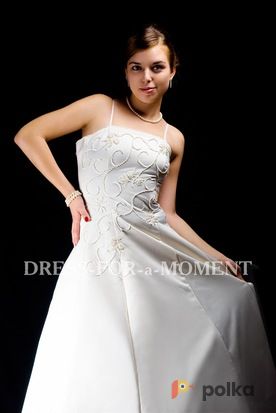 Возьмите Свадебное платье A-силуэта. Размер: 42-48 напрокат (Фото 3) в Москве