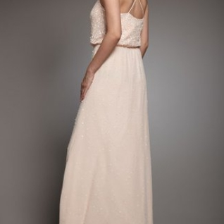 Платье Aidan Mattox Light Pink Gown