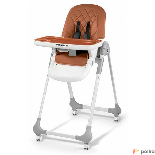 Возьмите Детский стульчик для кормления Dearest Baby High Chair Brown напрокат (Фото 1) в Москве