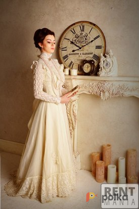 Возьмите Изысканное винтажное платье, размер 42-46 напрокат (Фото 3) в Москве