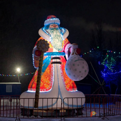 Возьмите Надувной Дед Мороз   напрокат (Фото 9) в Москве